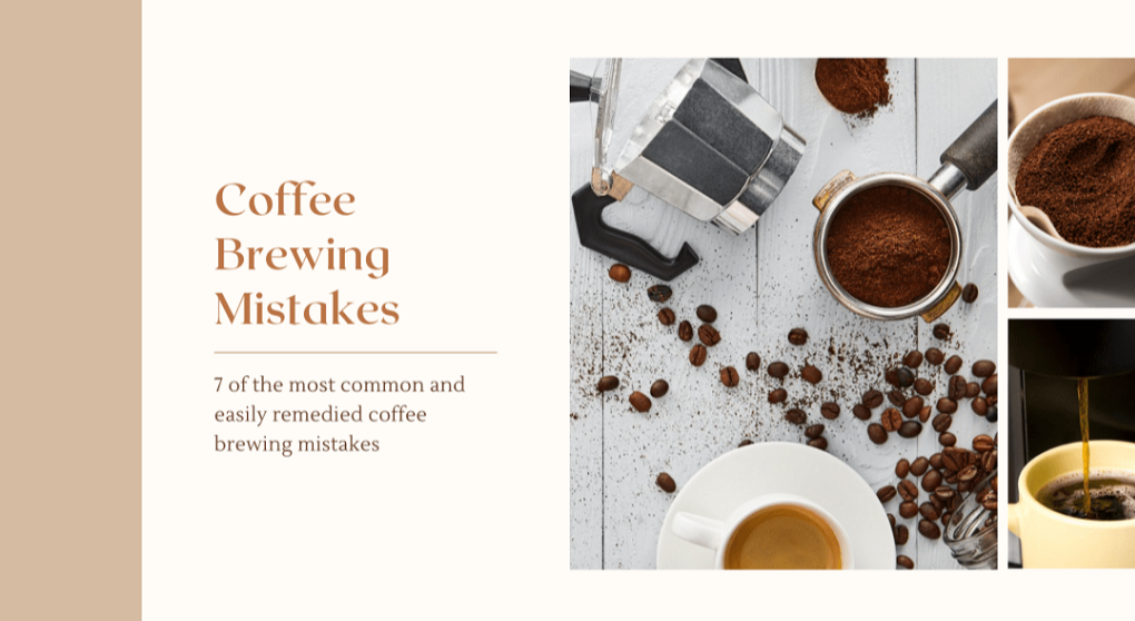 Coffee Brewing Mistakes - Gridlock Coffee Roasters