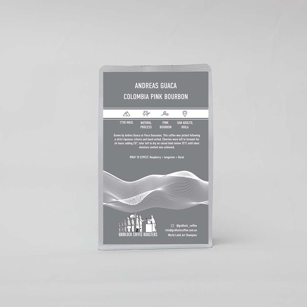ANDREAS GUACA  COLOMBIA PINK BOURBON